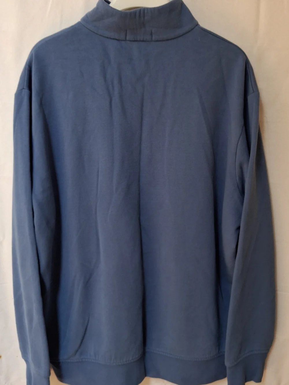 Polo by Ralph Lauren Light Blue Half-Zip Pullover with White Logo XLTG